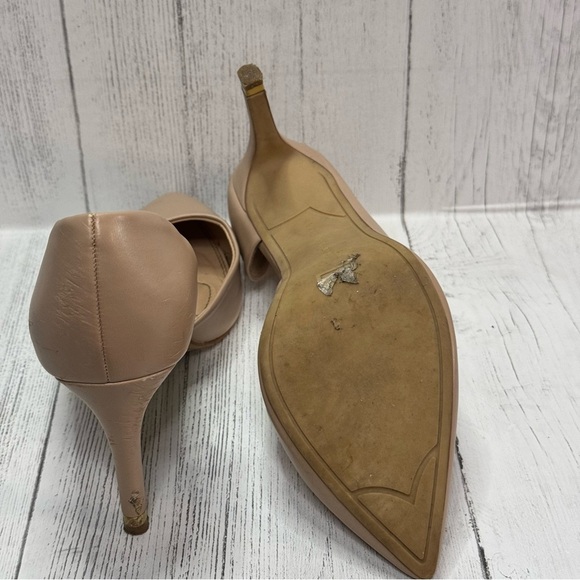 Kelly & Katie Nude Pointed Toe Heels, Size 8 - Picture 5 of 7